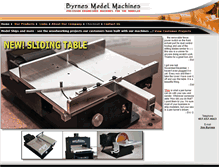 Tablet Screenshot of byrnesmodelmachines.com